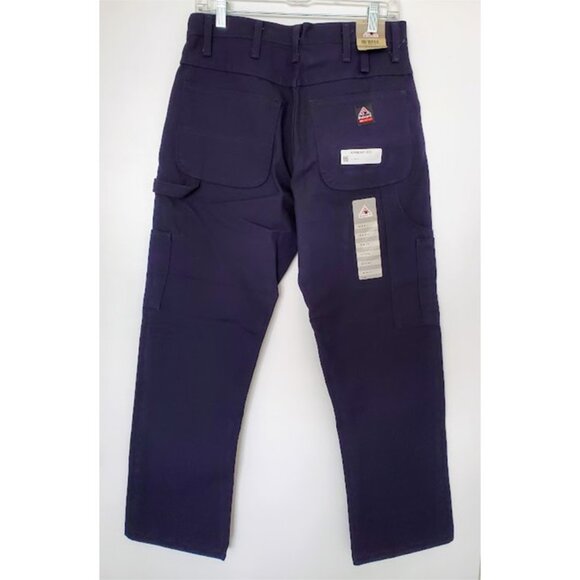 NWT Bulwark FR Cargo Pants Dungarees Arc-Rated Workwear Utility Pockets Size 30 - Picture 4 of 9